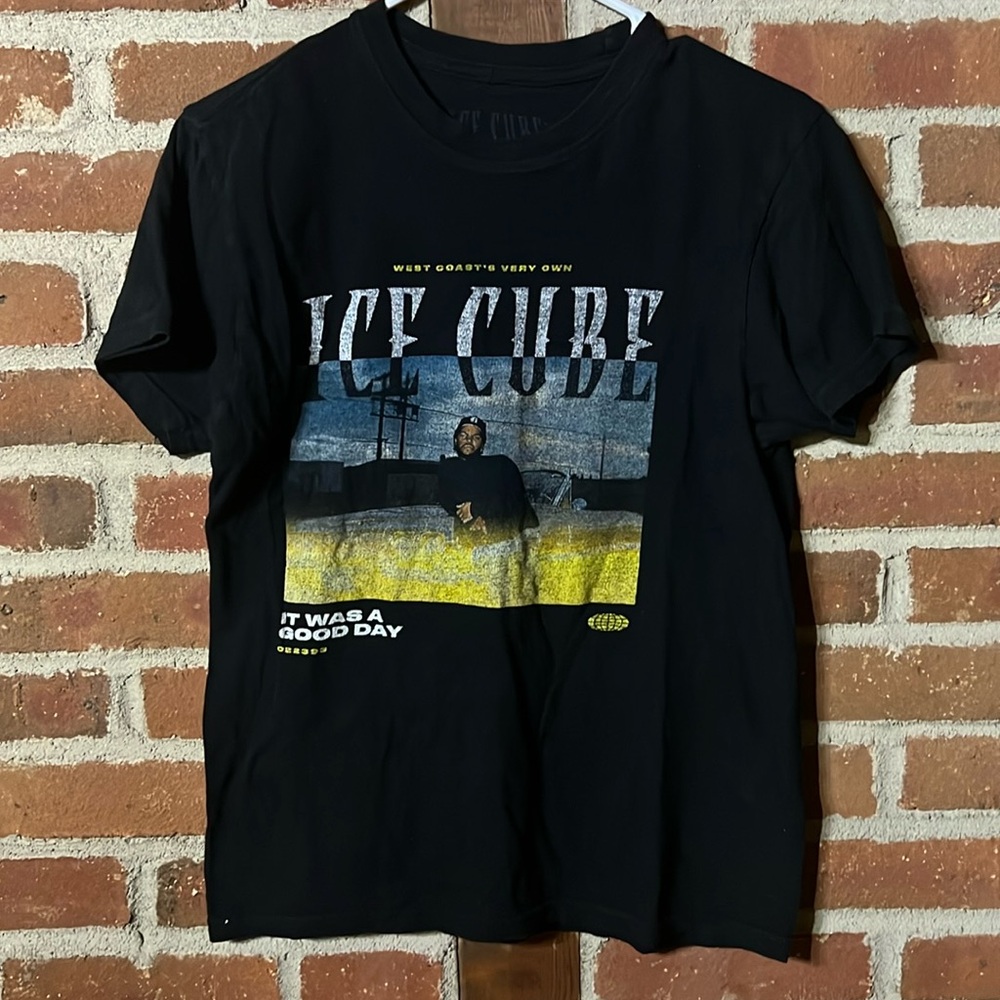 Ice Cube T-Shirt Mens S. It Was A Good Day West Coasts Very Own 90s Hip Hop